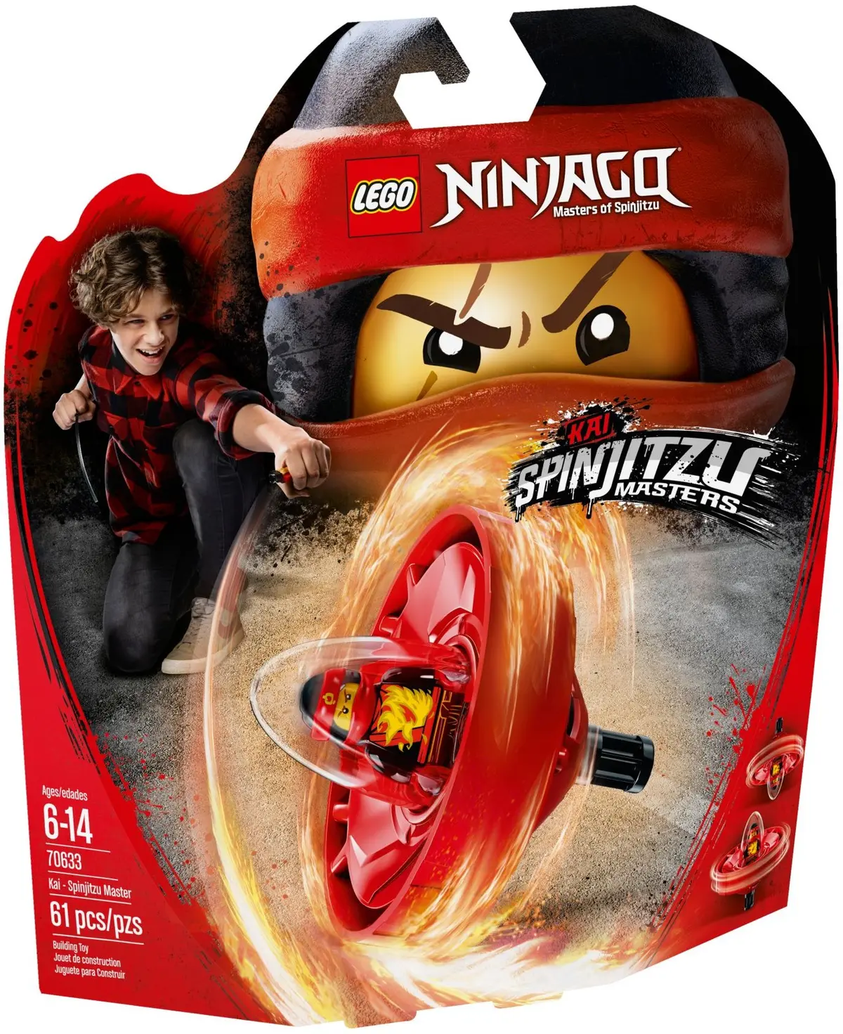 LEGO Ninjago 70633 Kai - Spinjitzu Master set, image 2