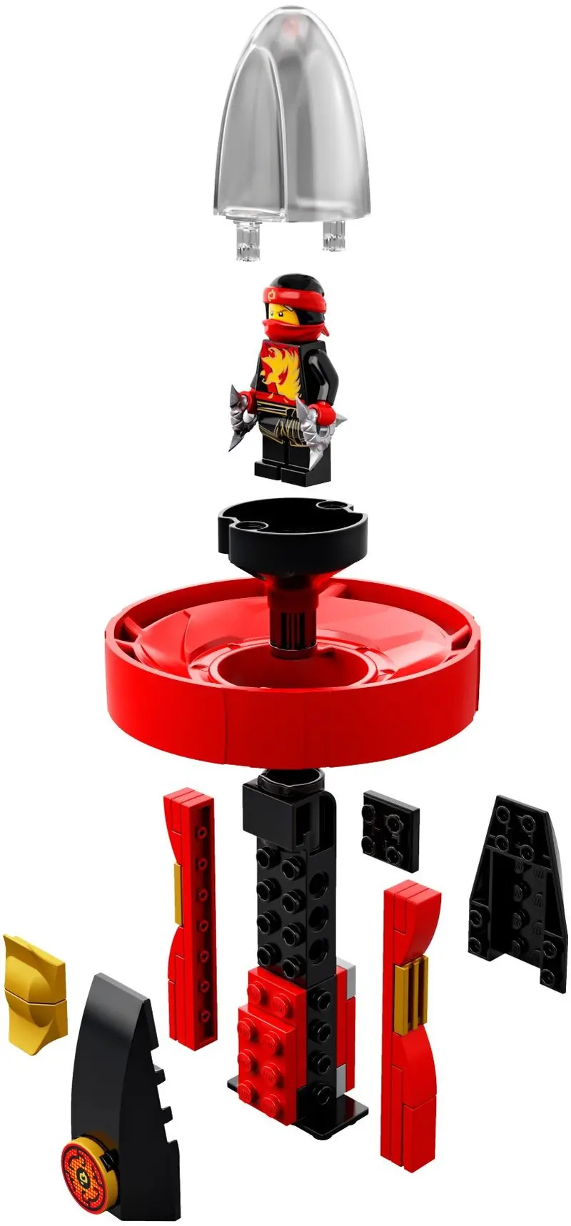 LEGO Ninjago 70633 Kai - Spinjitzu Master set, image 3