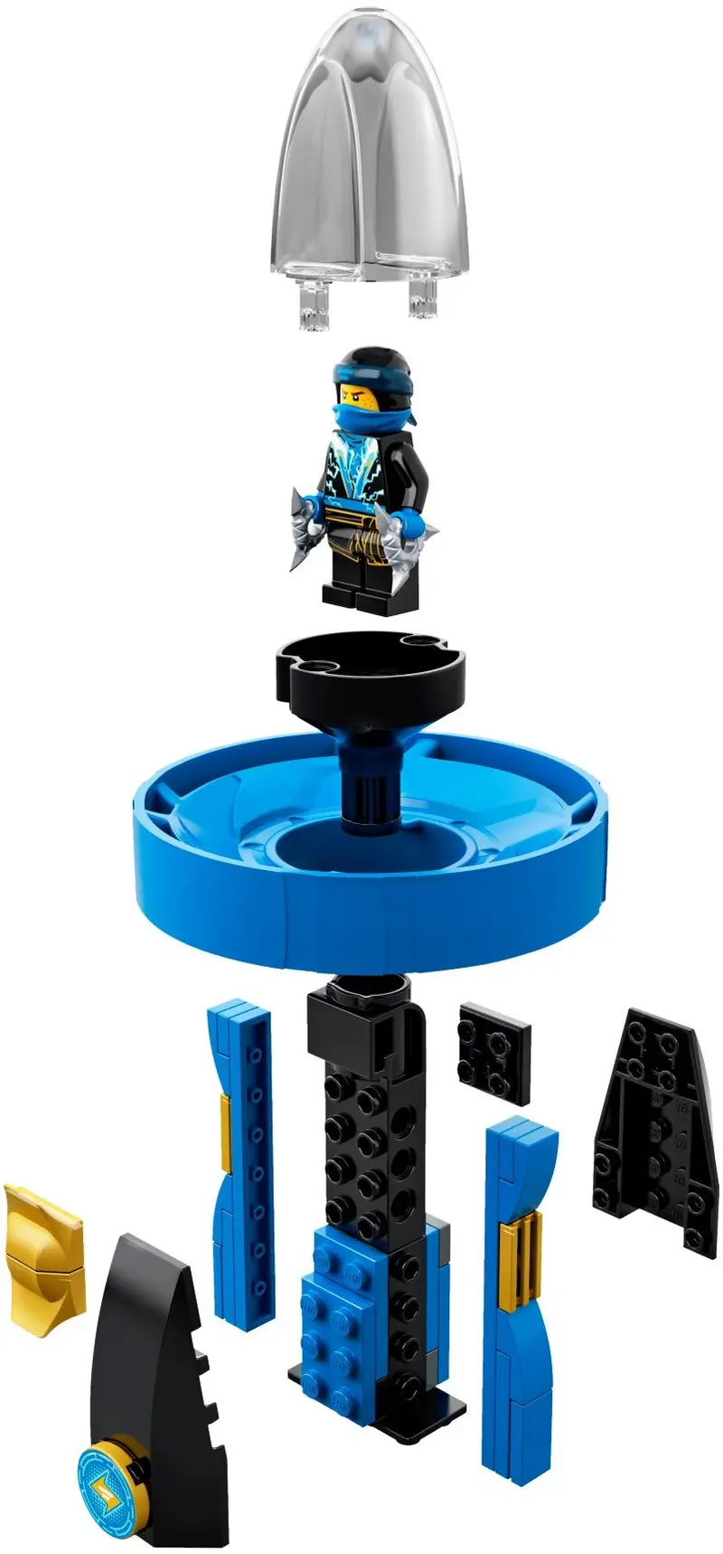 LEGO Ninjago 70635 Jay - Spinjitzu Master set, image 3