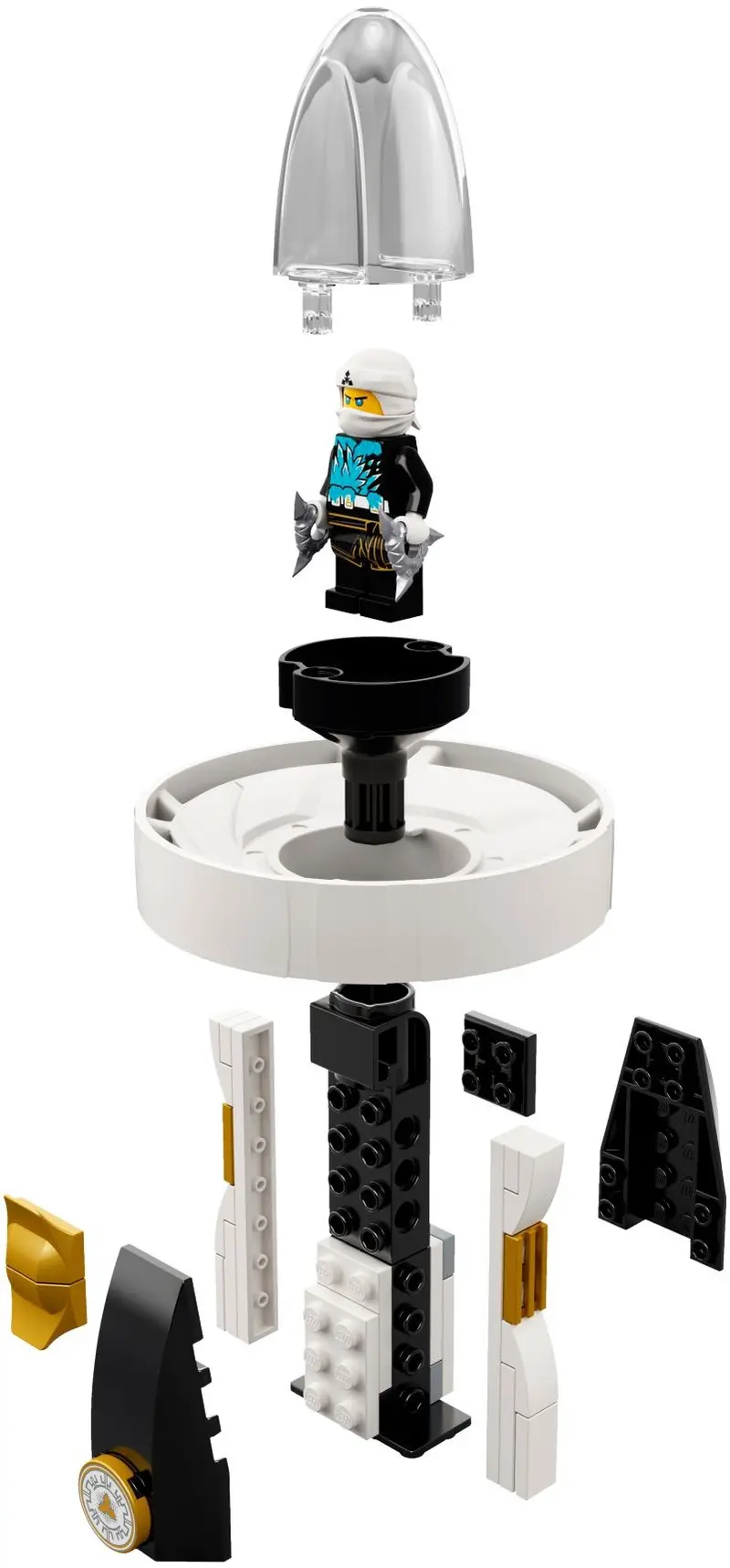 LEGO Ninjago 70636 Zane - Spinjitzu Master set, image 3