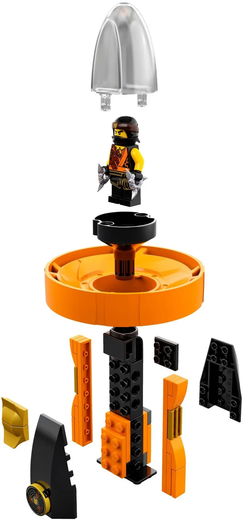 LEGO Ninjago 70637 Cole - Spinjitzu Master set, image 3