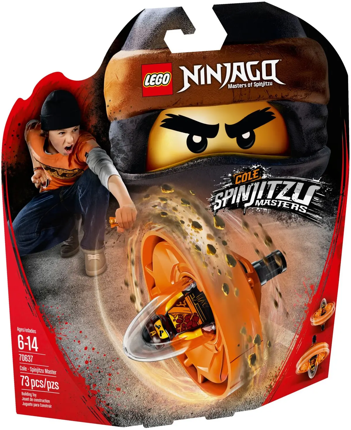 LEGO Ninjago 70637 Cole - Spinjitzu Master set, image 2