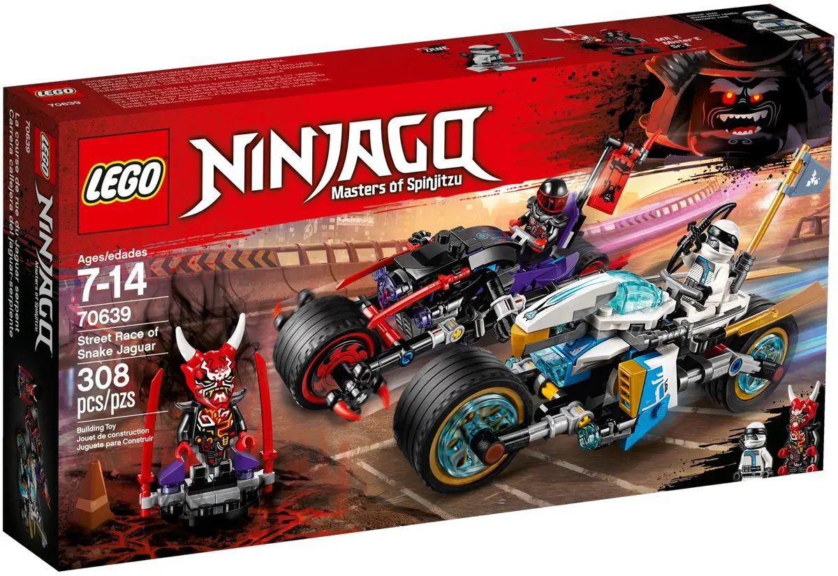 LEGO Ninjago 70639 Street Race of Snake Jaguar set, image 2