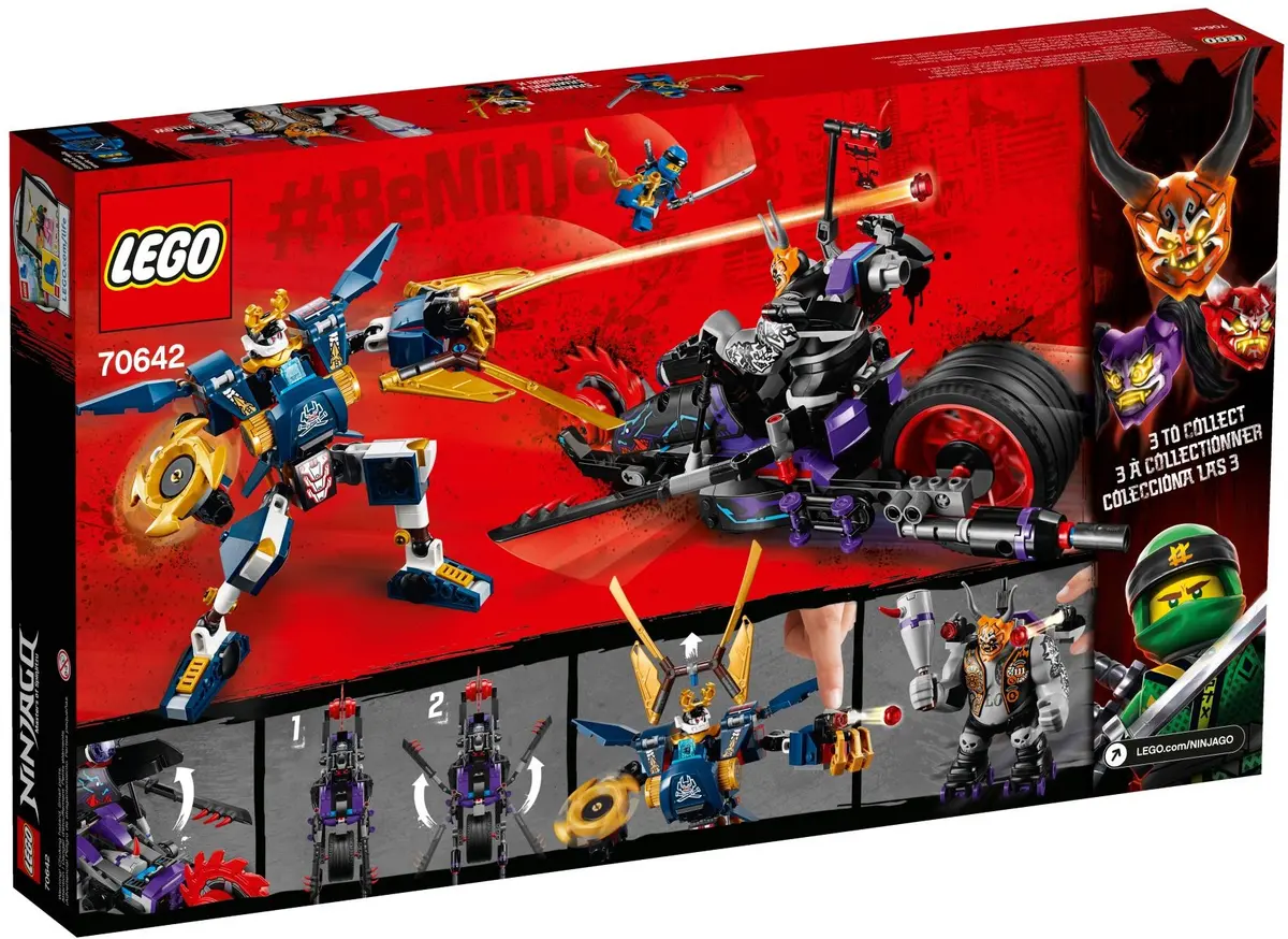 LEGO Ninjago 70642 Killow vs. Samurai X set, image 3