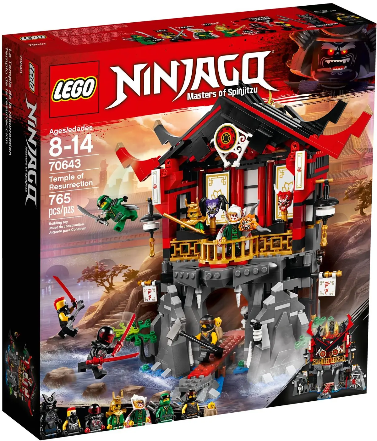 LEGO Ninjago 70643 Temple of Resurrection set, image 2