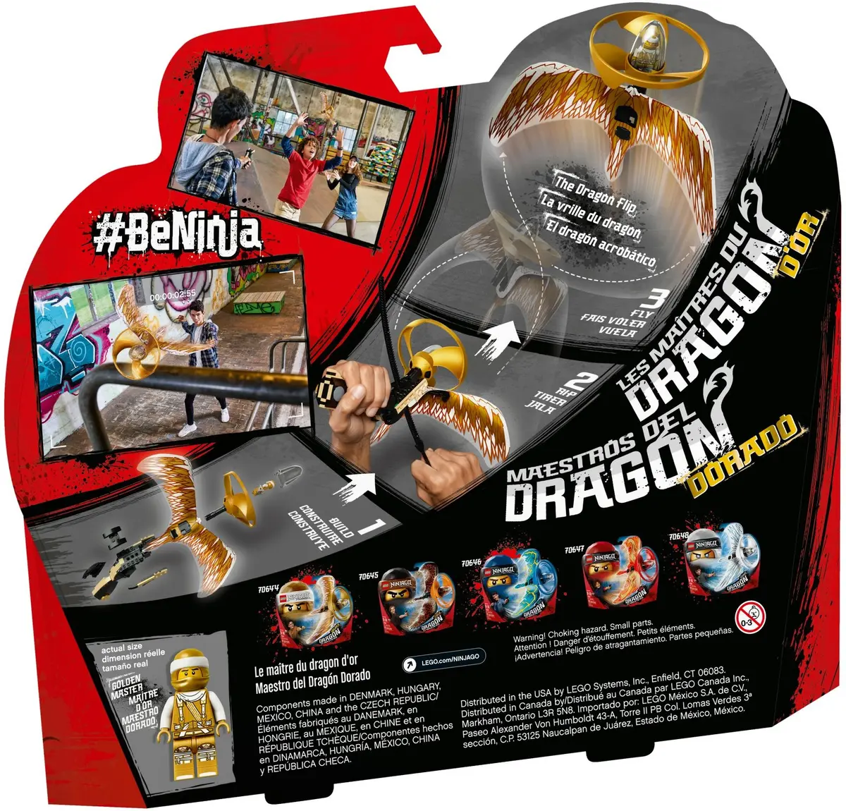 LEGO Ninjago 70644 Golden Dragon Master set, image 5