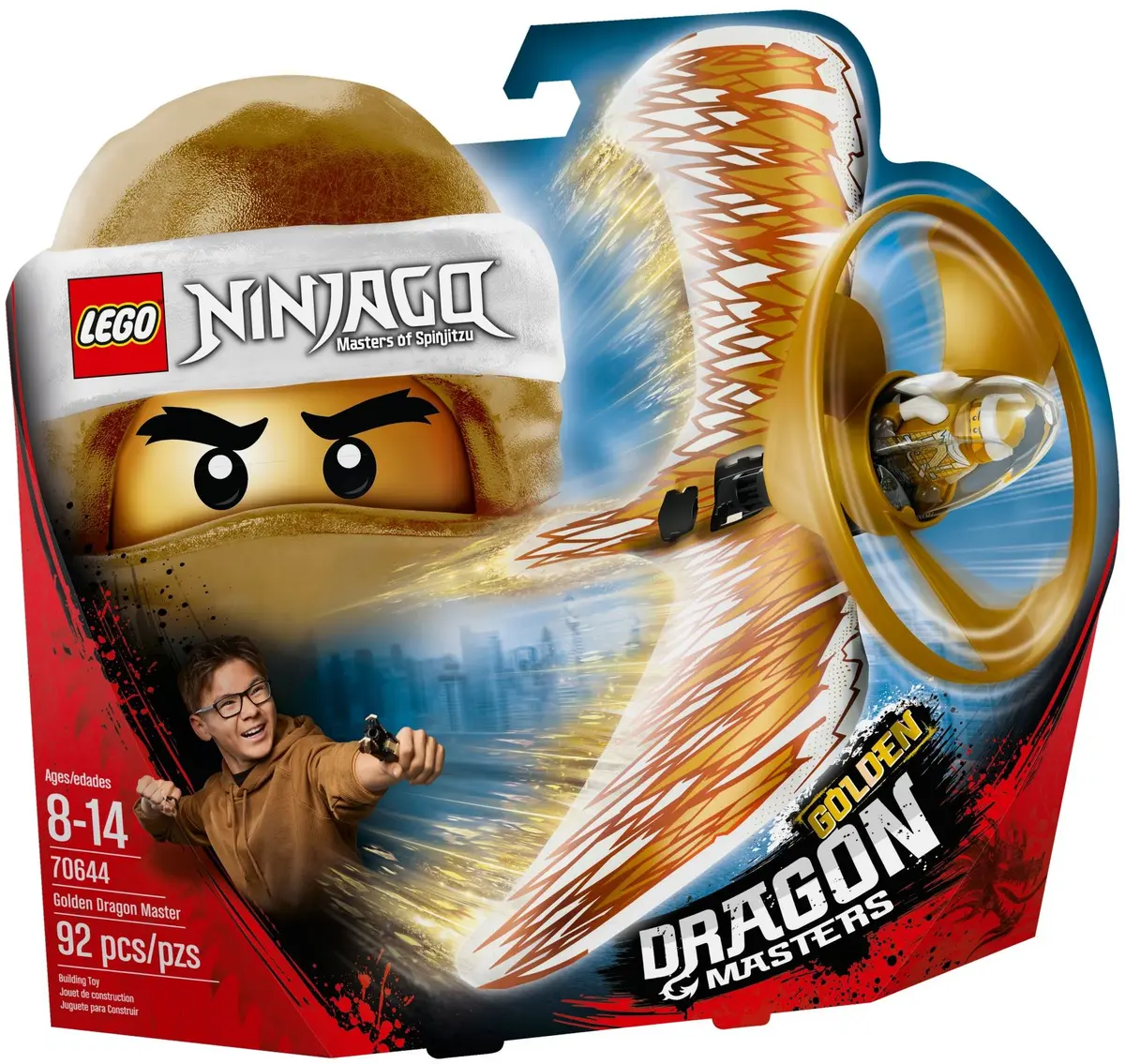 LEGO Ninjago 70644 Golden Dragon Master set, image 2