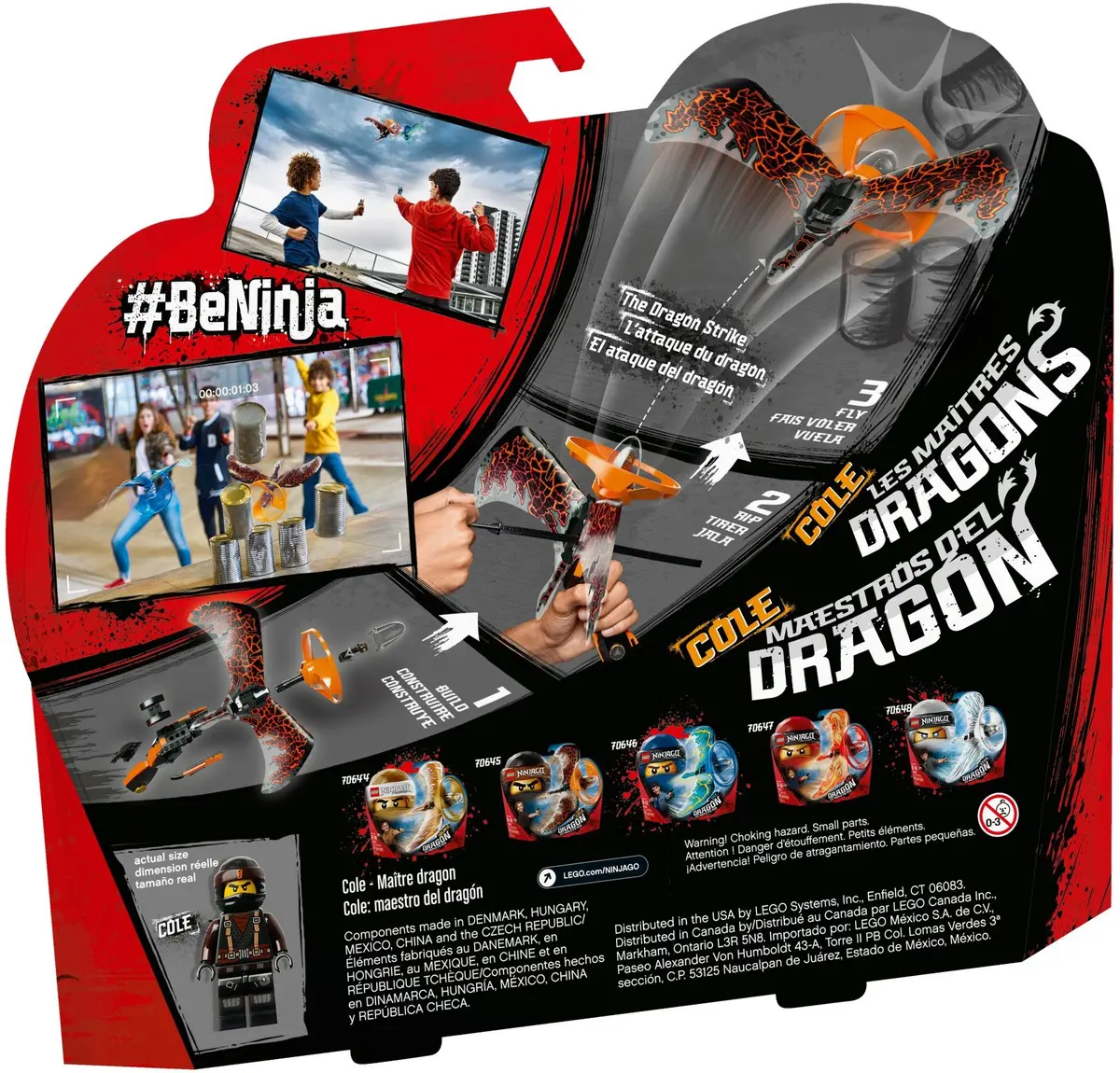 LEGO Ninjago 70645 Cole - Dragon Master set, image 5