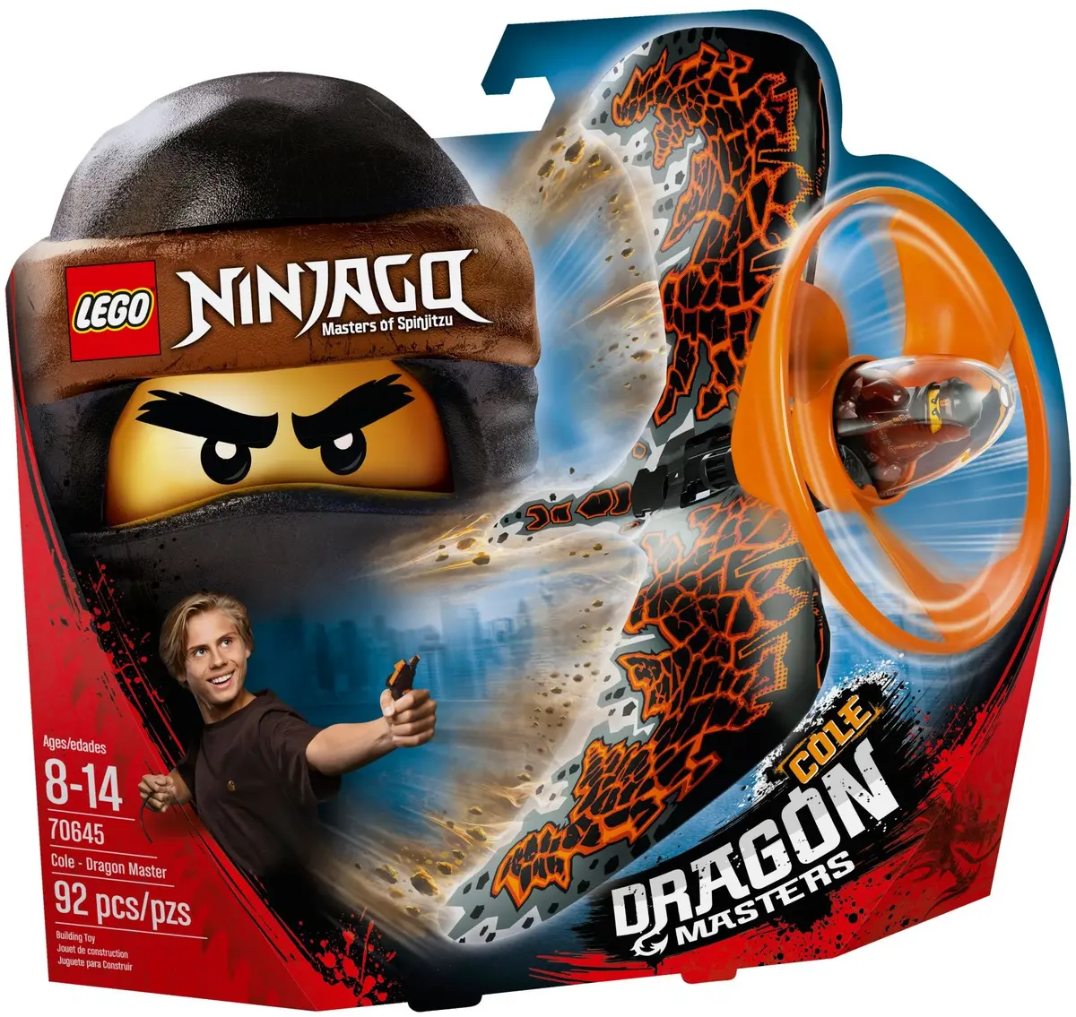 LEGO Ninjago 70645 Cole - Dragon Master set, image 2