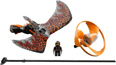 LEGO Ninjago 70645 Cole - Dragon Master set