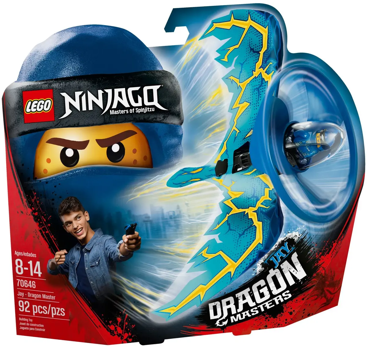 LEGO Ninjago 70646 Jay - Dragon Master set, image 2