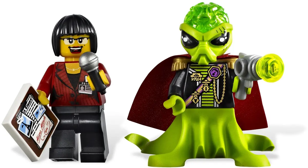 LEGO Space 7065 Alien Mothership set, image 12