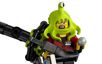 LEGO Space 7065 Alien Mothership set, image 6