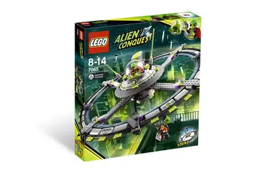 LEGO Space 7065 Alien Mothership set, image 4