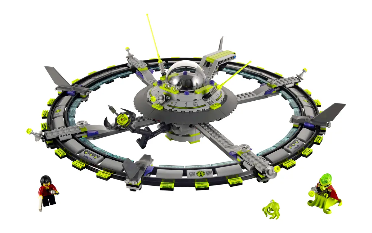 LEGO Space 7065 Alien Mothership set, image 3
