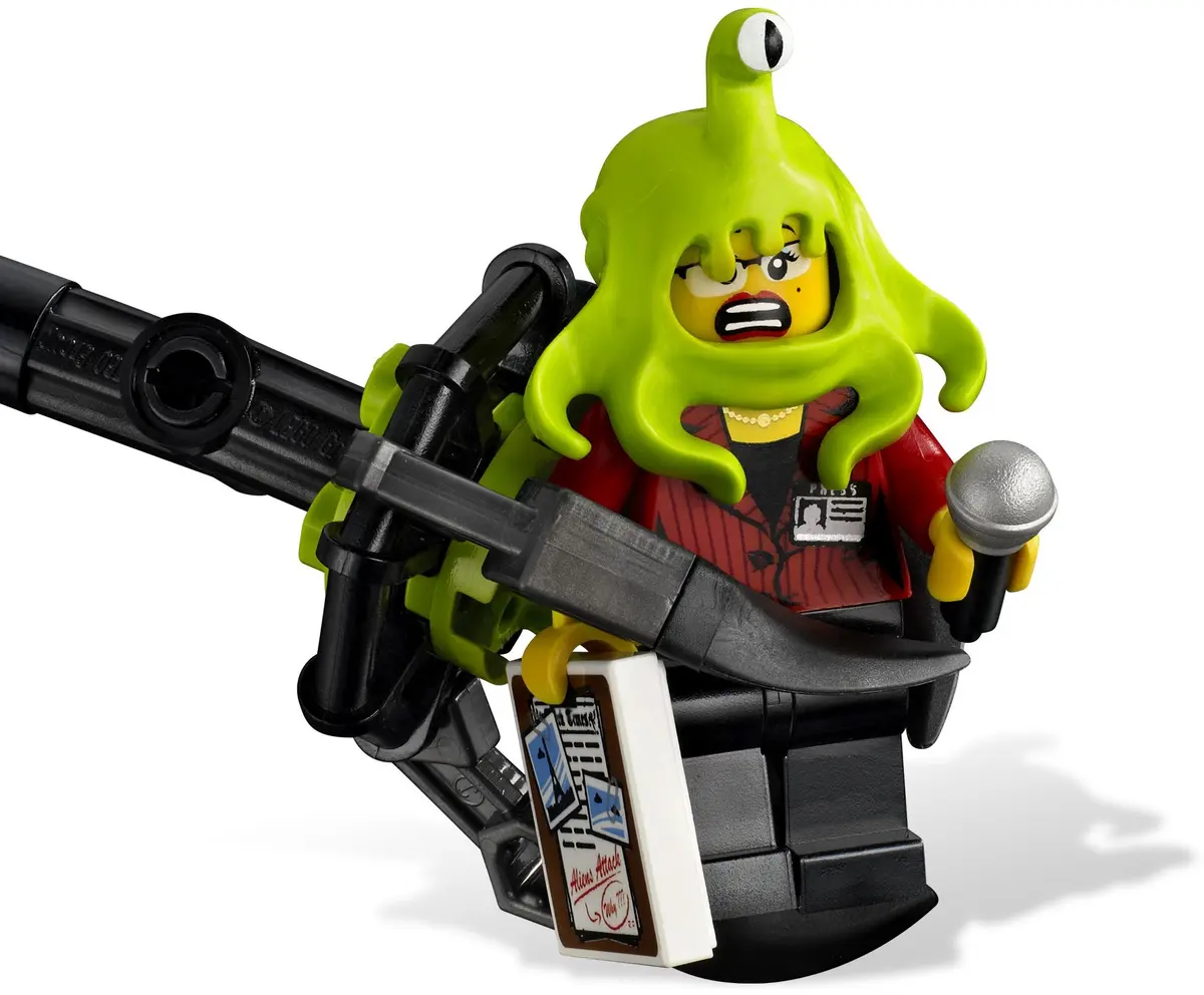 LEGO Space 7065 Alien Mothership set, image 10