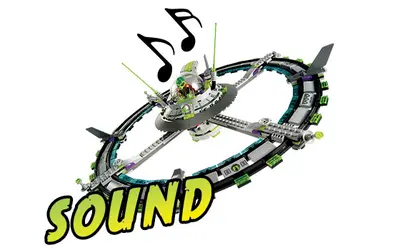 LEGO Space 7065 Alien Mothership set, image 7