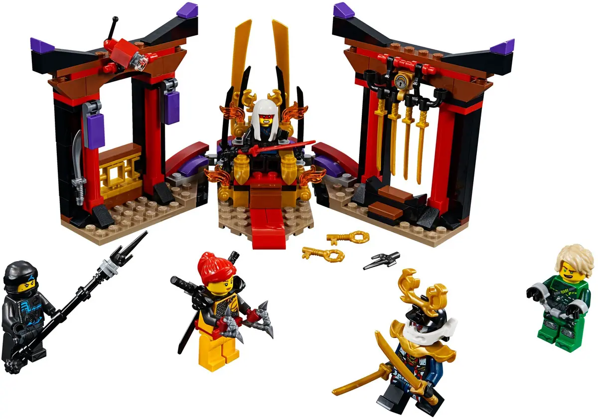 LEGO Ninjago 70651 Throne Room Showdown set