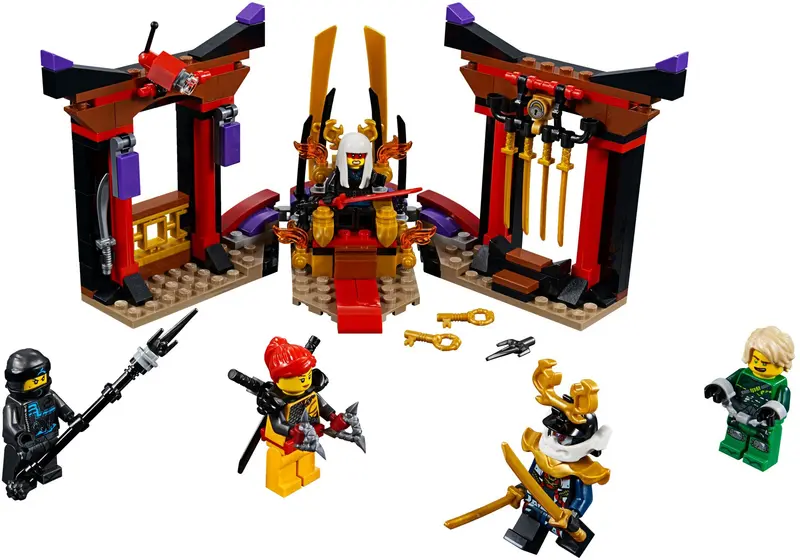 LEGO Ninjago 70651 Throne Room Showdown set