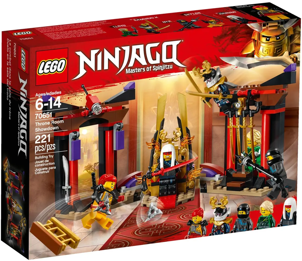 LEGO Ninjago 70651 Throne Room Showdown set, image 2
