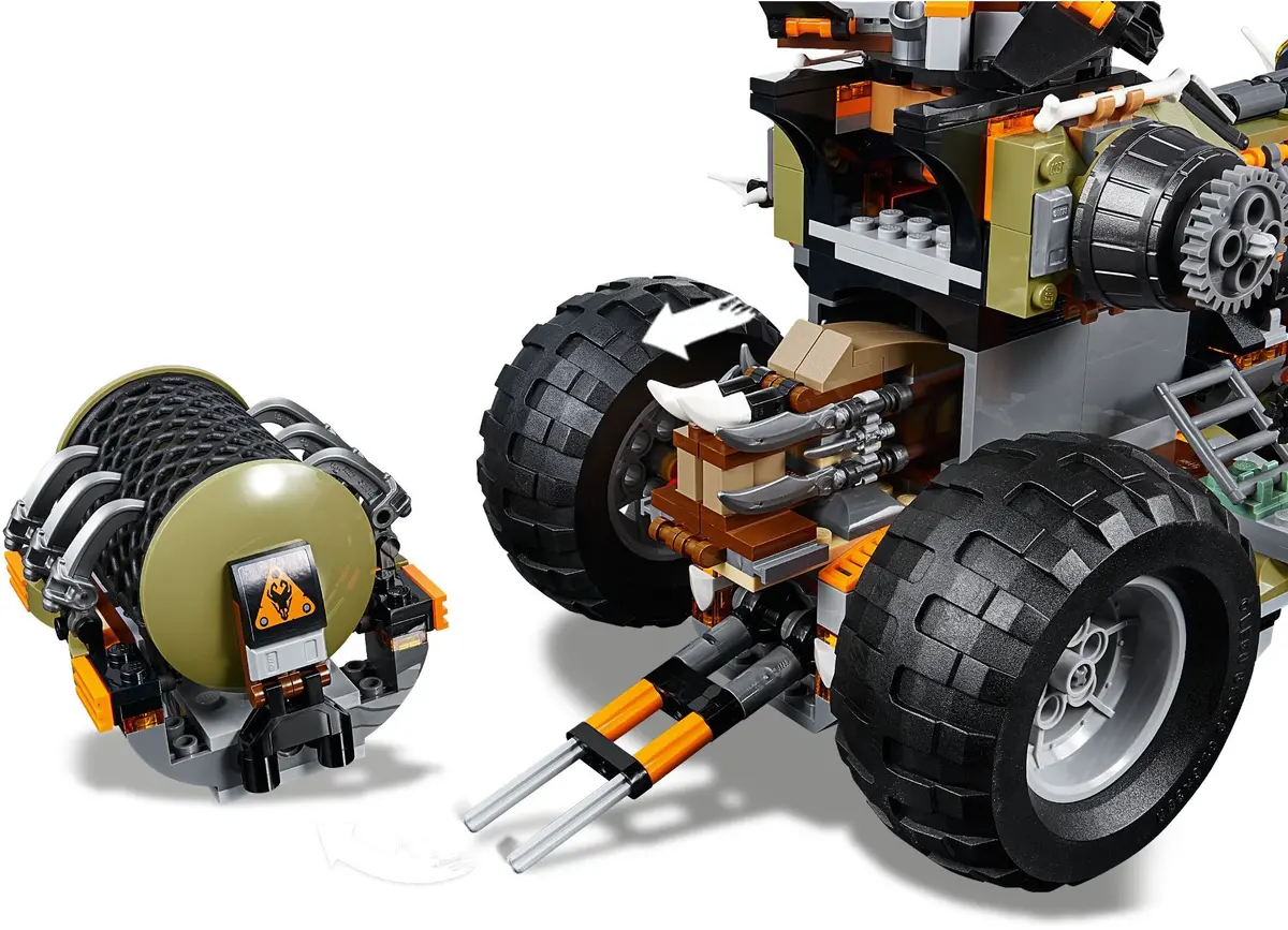 LEGO Ninjago 70654 Dieselnaut set, image 4