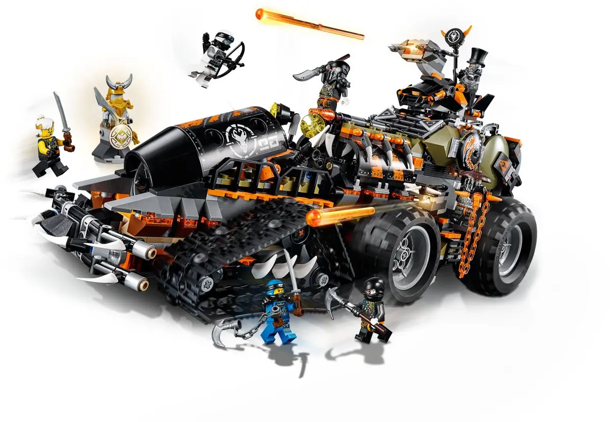 LEGO Ninjago 70654 Dieselnaut set, image 3