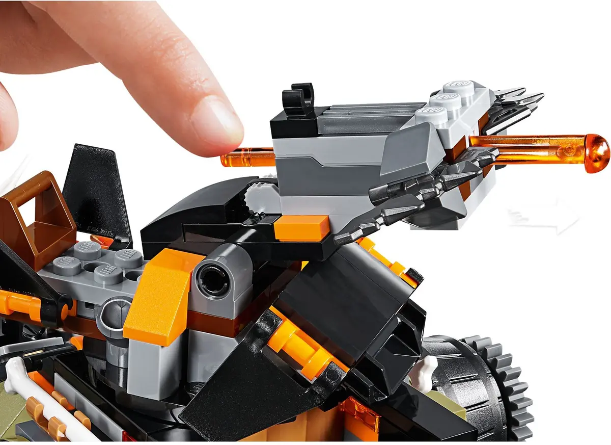LEGO Ninjago 70654 Dieselnaut set, image 5