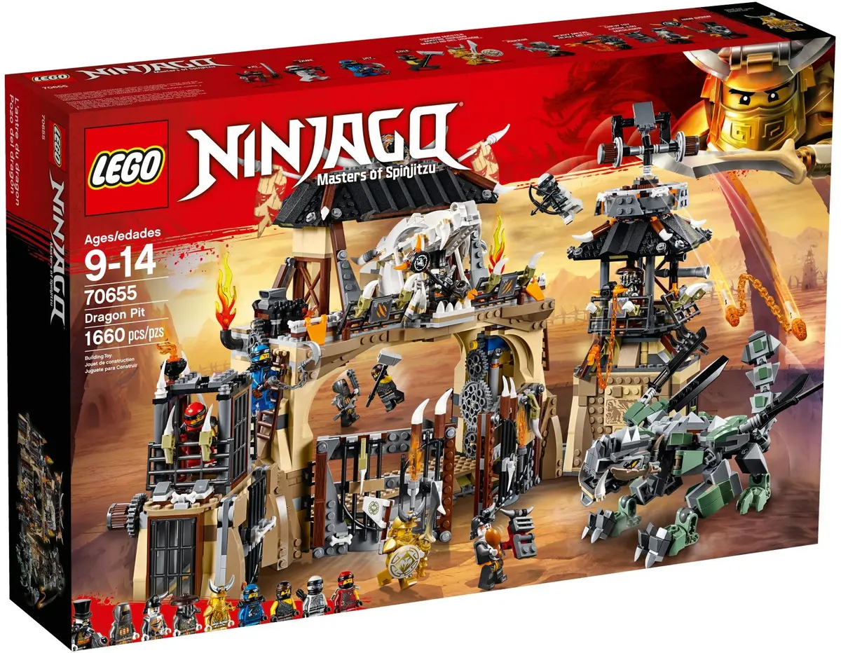 LEGO Ninjago 70655 Dragon Pit set, image 2