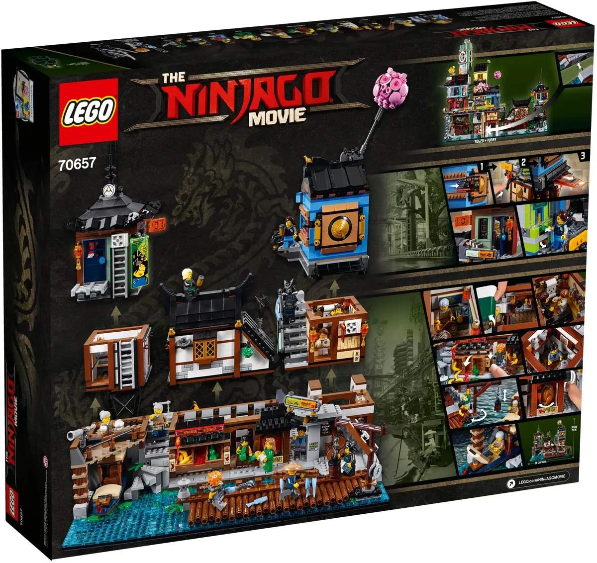 LEGO The LEGO Ninjago Movie 70657 NINJAGO City Docks set, image 5