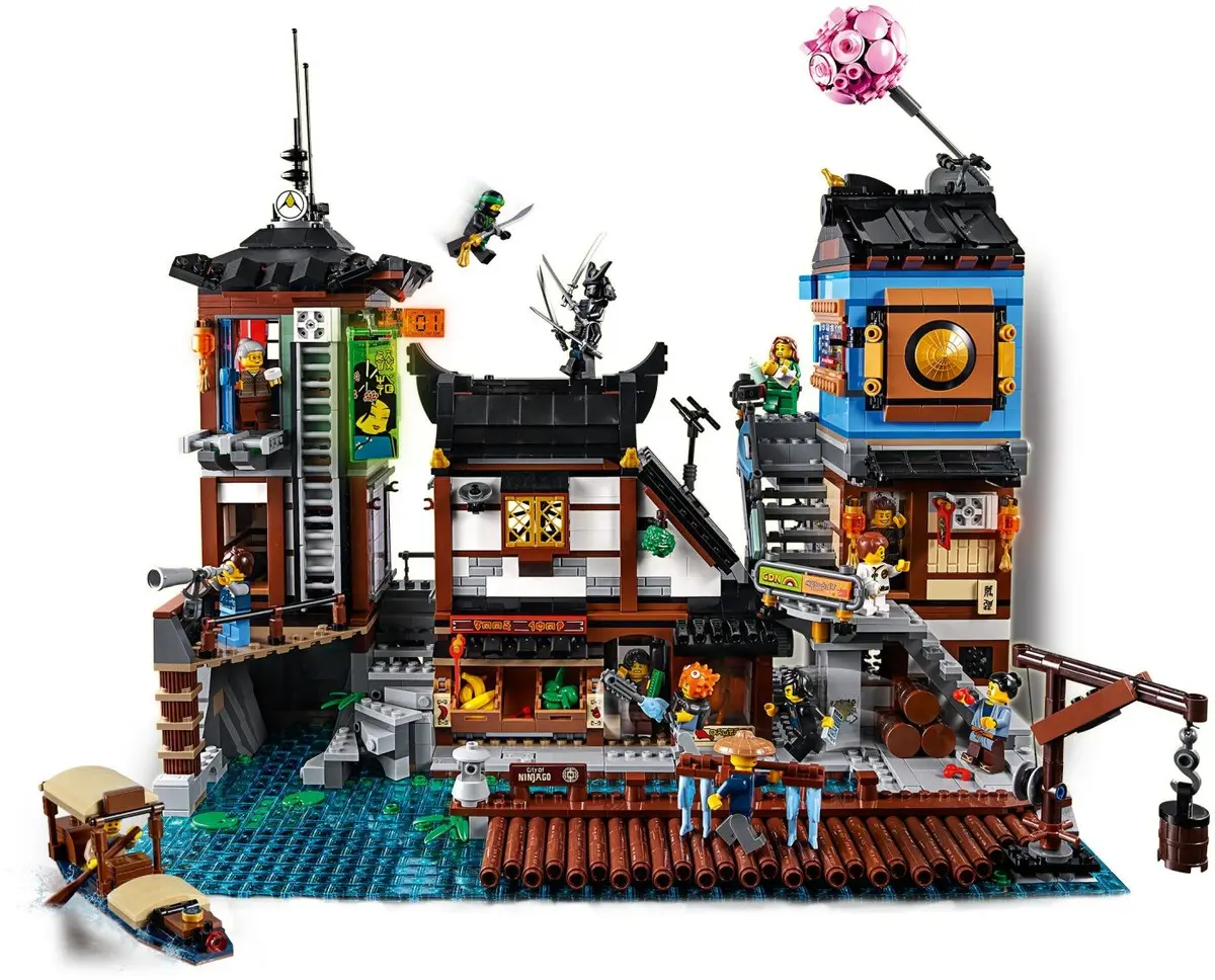 LEGO The LEGO Ninjago Movie 70657 NINJAGO City Docks set, image 3