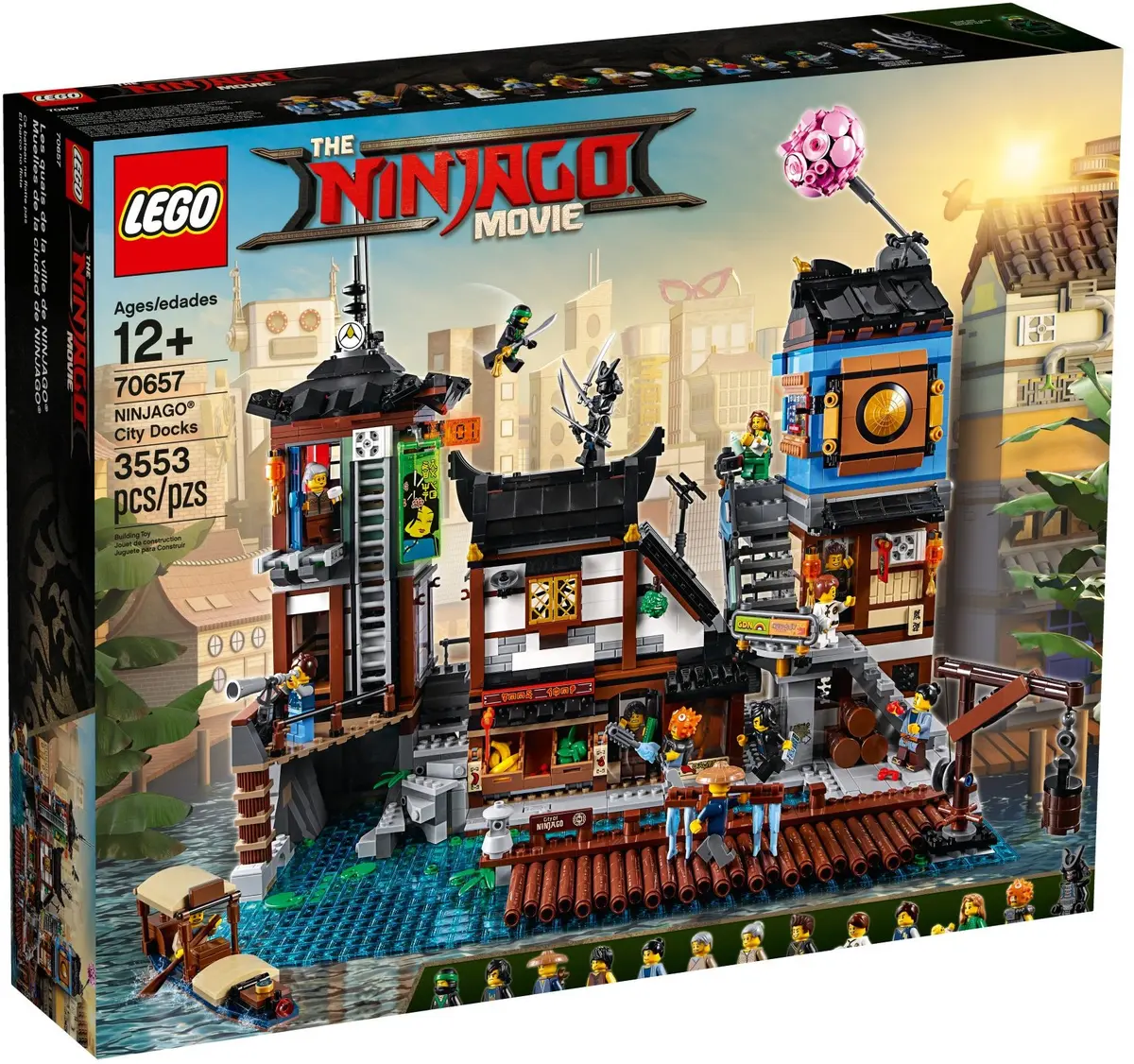 LEGO The LEGO Ninjago Movie 70657 NINJAGO City Docks set, image 2