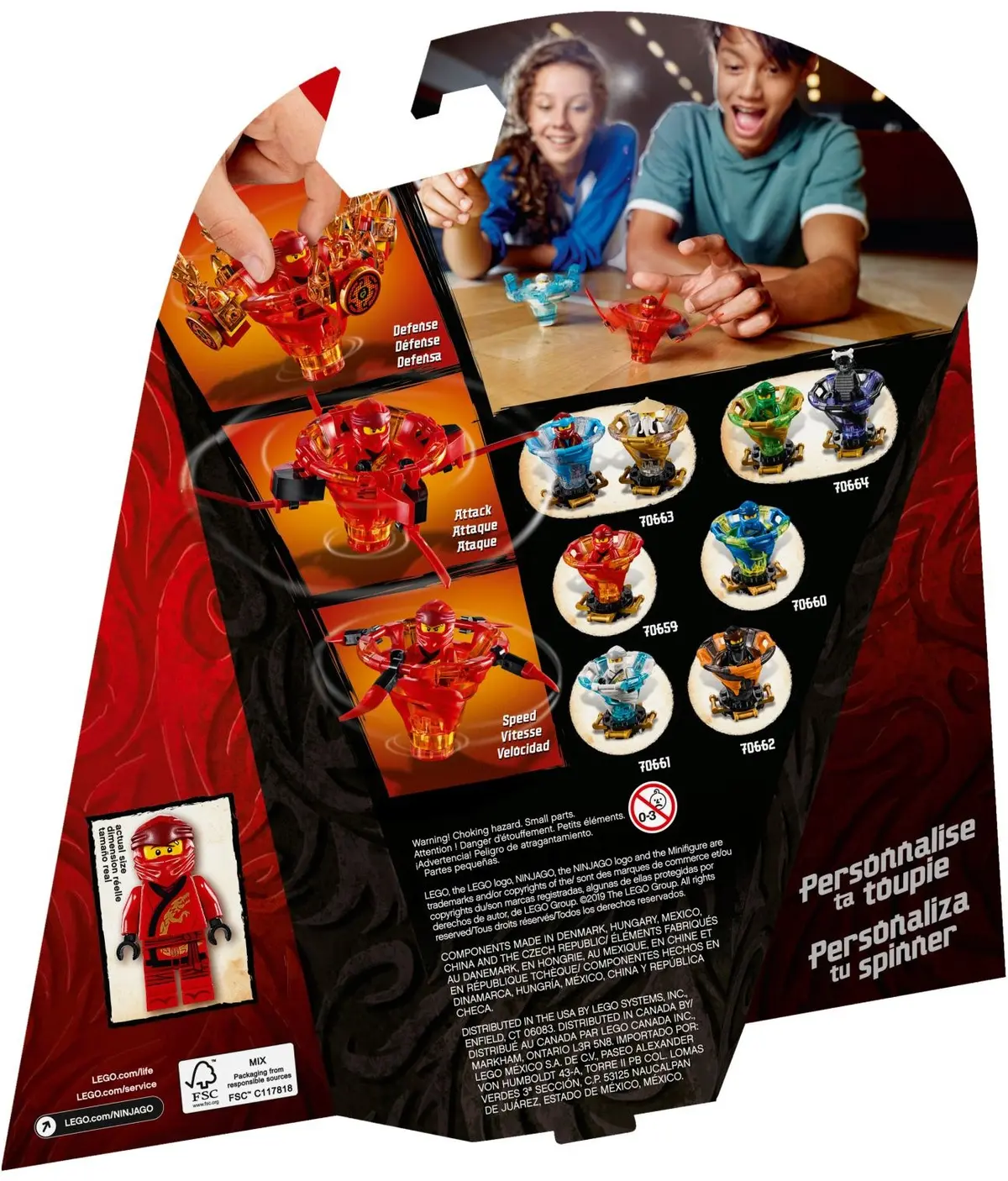 LEGO Ninjago 70659 Spinjitzu Kai set, image 5