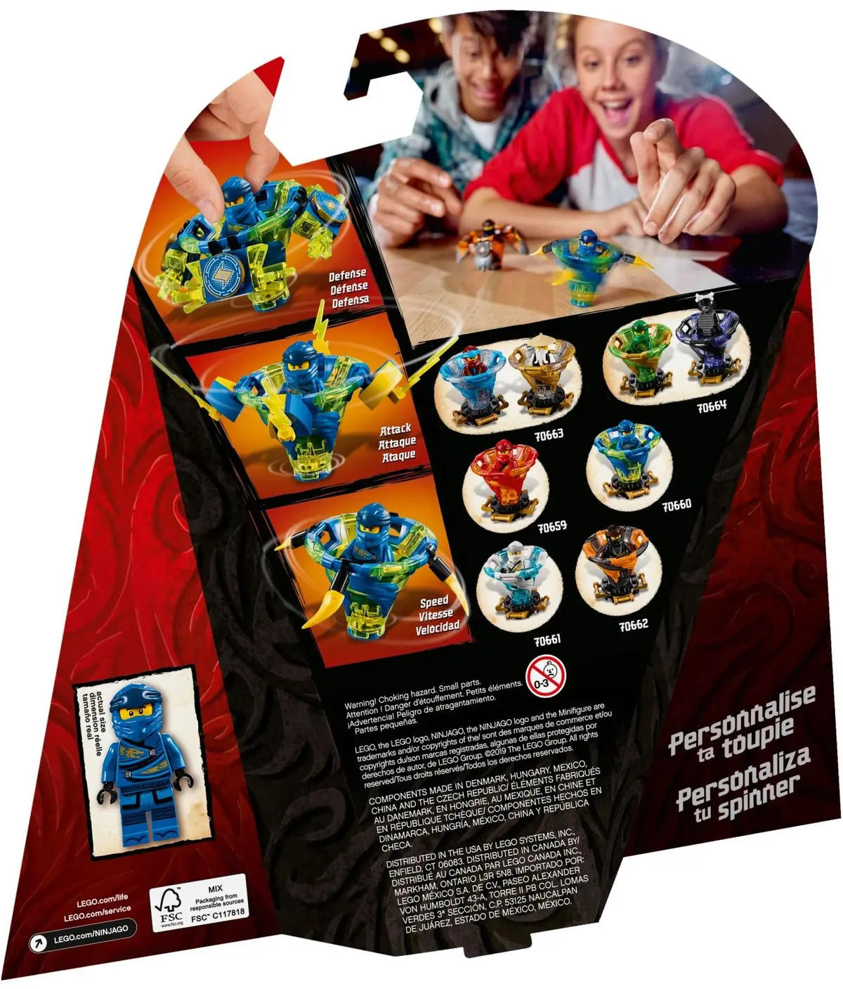 LEGO Ninjago 70660 Spinjitzu Jay set, image 5