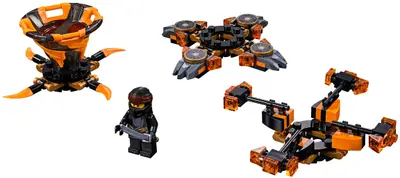 LEGO Ninjago 70662 Spinjitzu Cole set