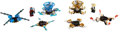 LEGO Ninjago 70663 Spinjitzu Nya & Wu set