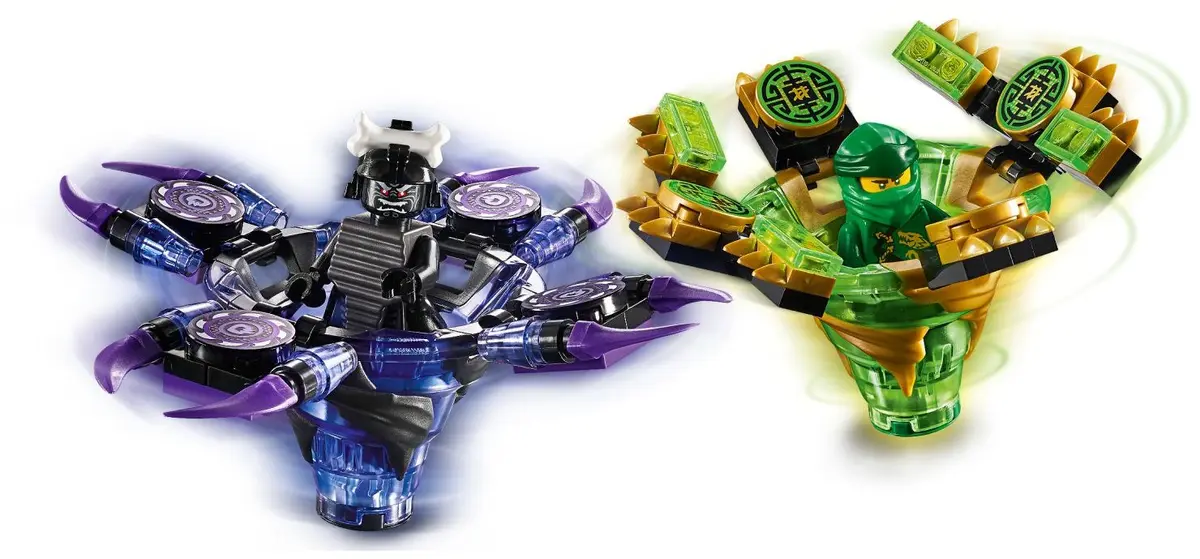 LEGO Ninjago 70664 Spinjitzu Lloyd vs. Garmadon set, image 3