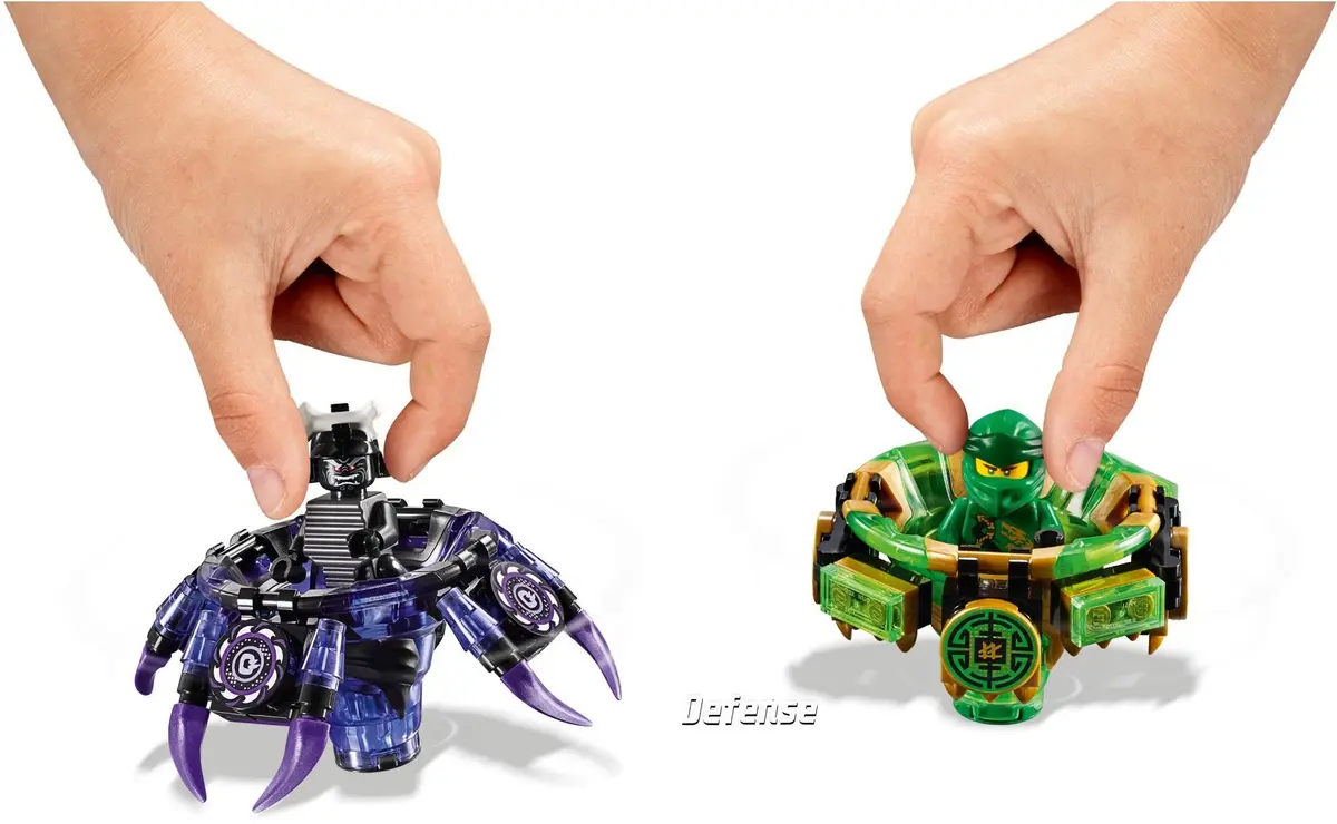 LEGO Ninjago 70664 Spinjitzu Lloyd vs. Garmadon set, image 4