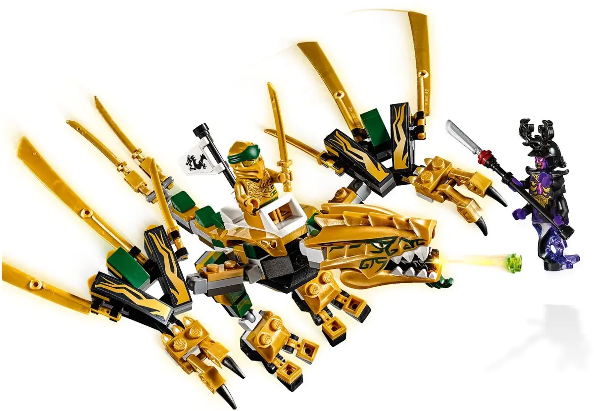 LEGO Ninjago 70666 The Golden Dragon set, image 3