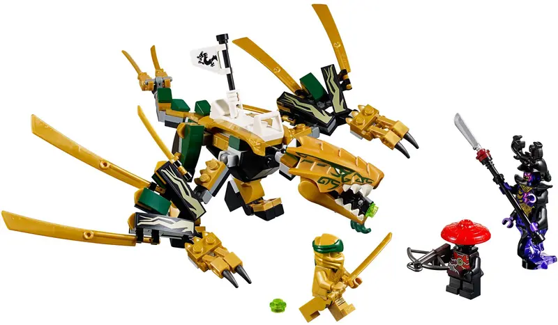 LEGO Ninjago 70666 The Golden Dragon set
