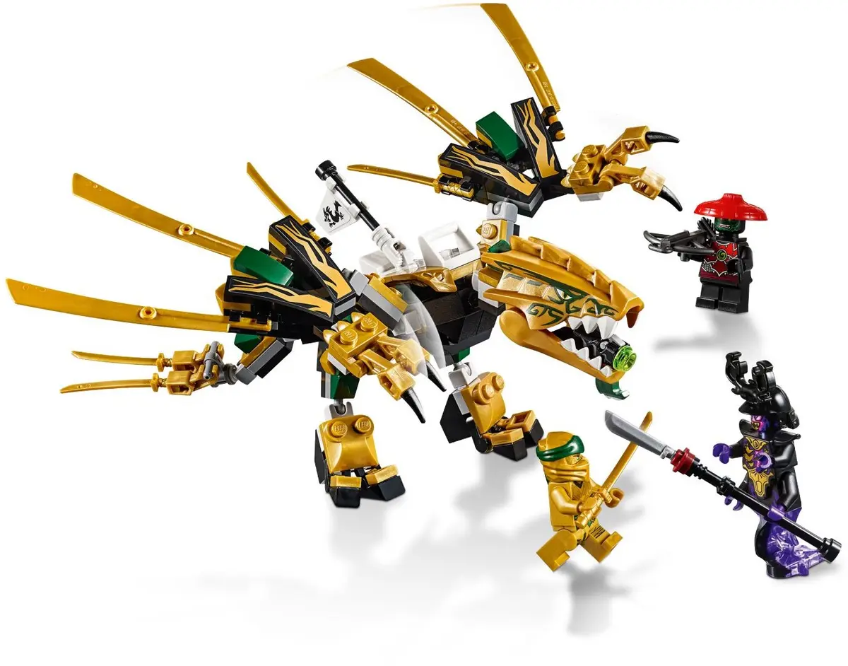 LEGO Ninjago 70666 The Golden Dragon set, image 4