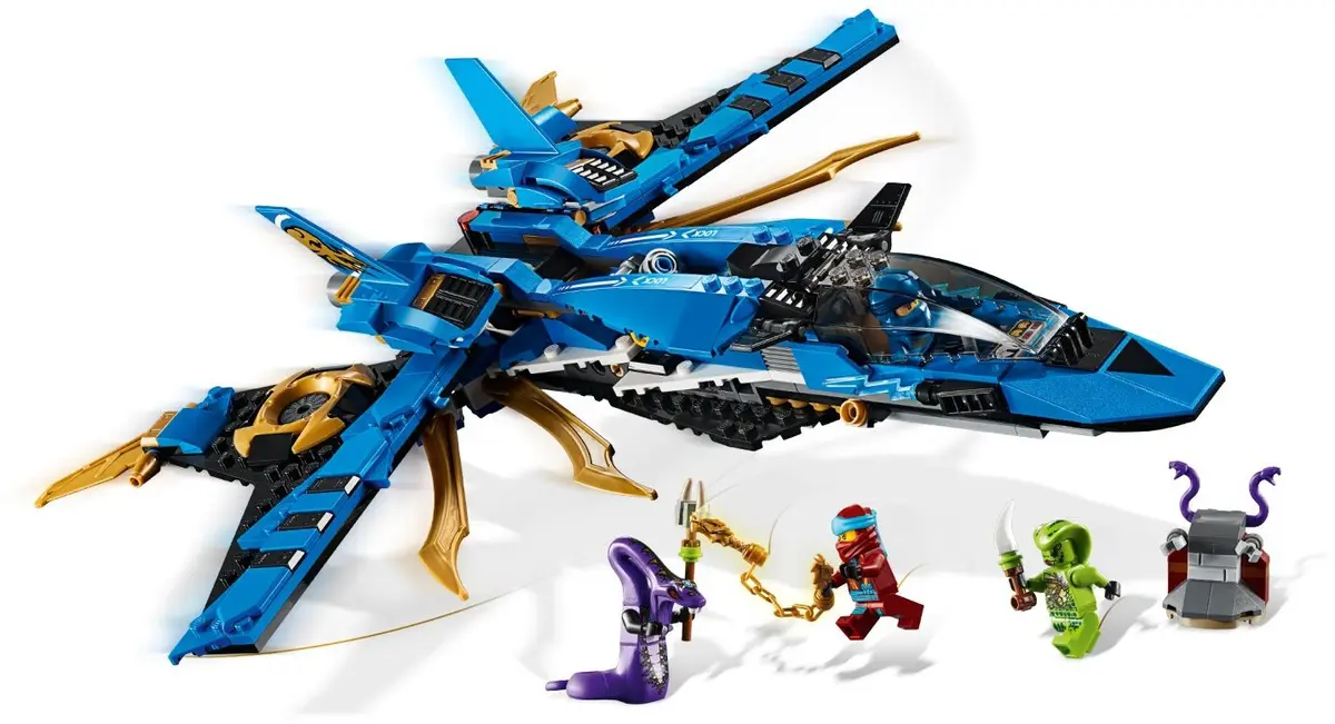 LEGO Ninjago 70668 Jay's Storm Fighter set, image 4