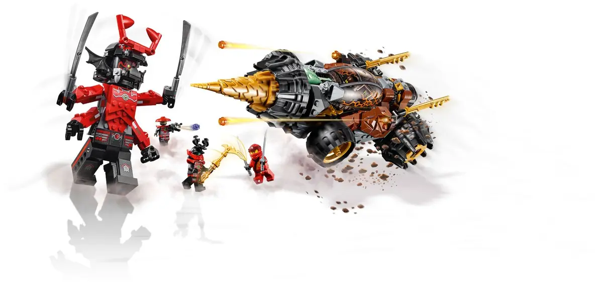 LEGO Ninjago 70669 Cole's Earth Driller set, image 3