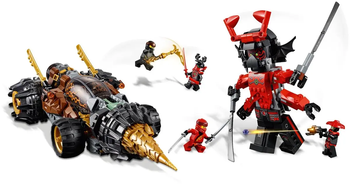LEGO Ninjago 70669 Cole's Earth Driller set, image 4