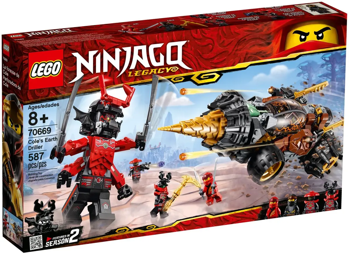 LEGO Ninjago 70669 Cole's Earth Driller set, image 2