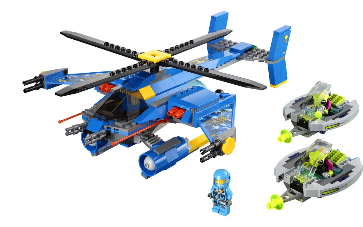 LEGO Space 7067 Jet-Copter Encounter set, image 3
