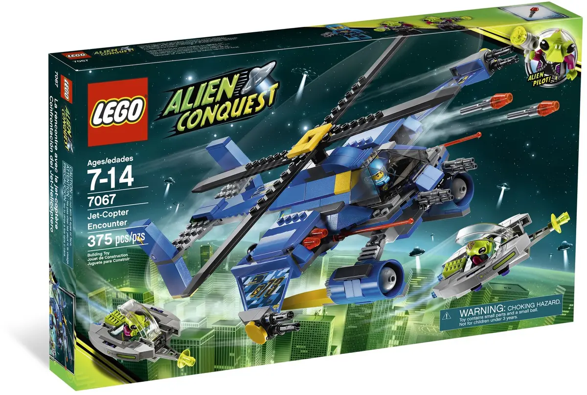 LEGO Space 7067 Jet-Copter Encounter set, image 9