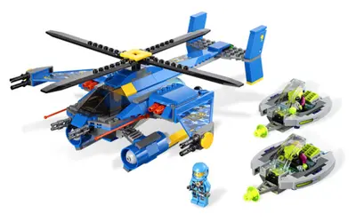 LEGO Space 7067 Jet-Copter Encounter set, image 2