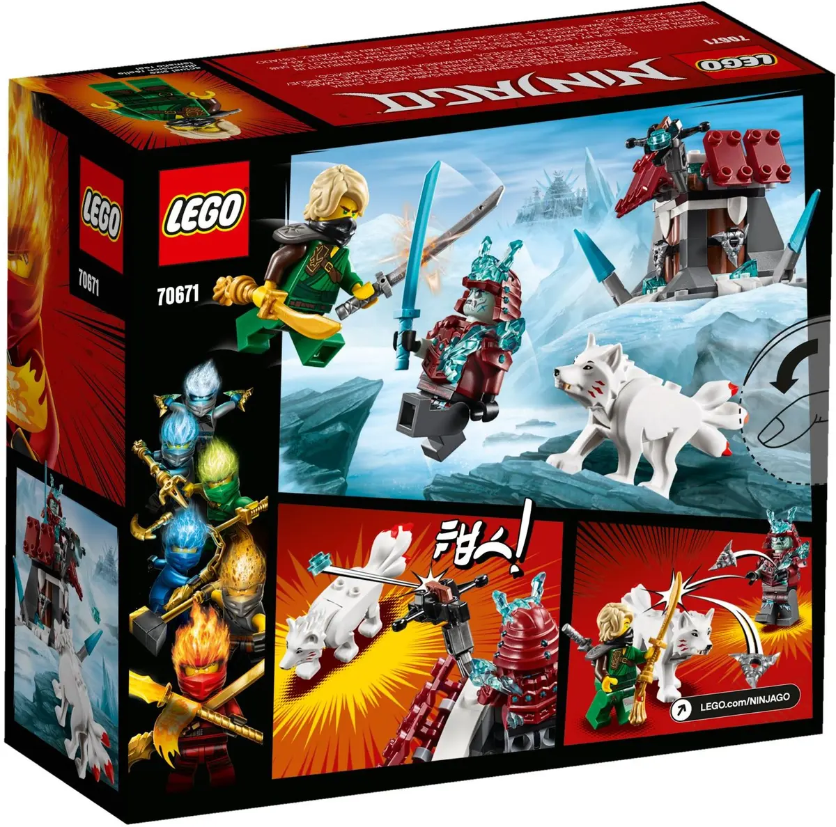 LEGO Ninjago 70671 Lloyd's Journey set, image 5