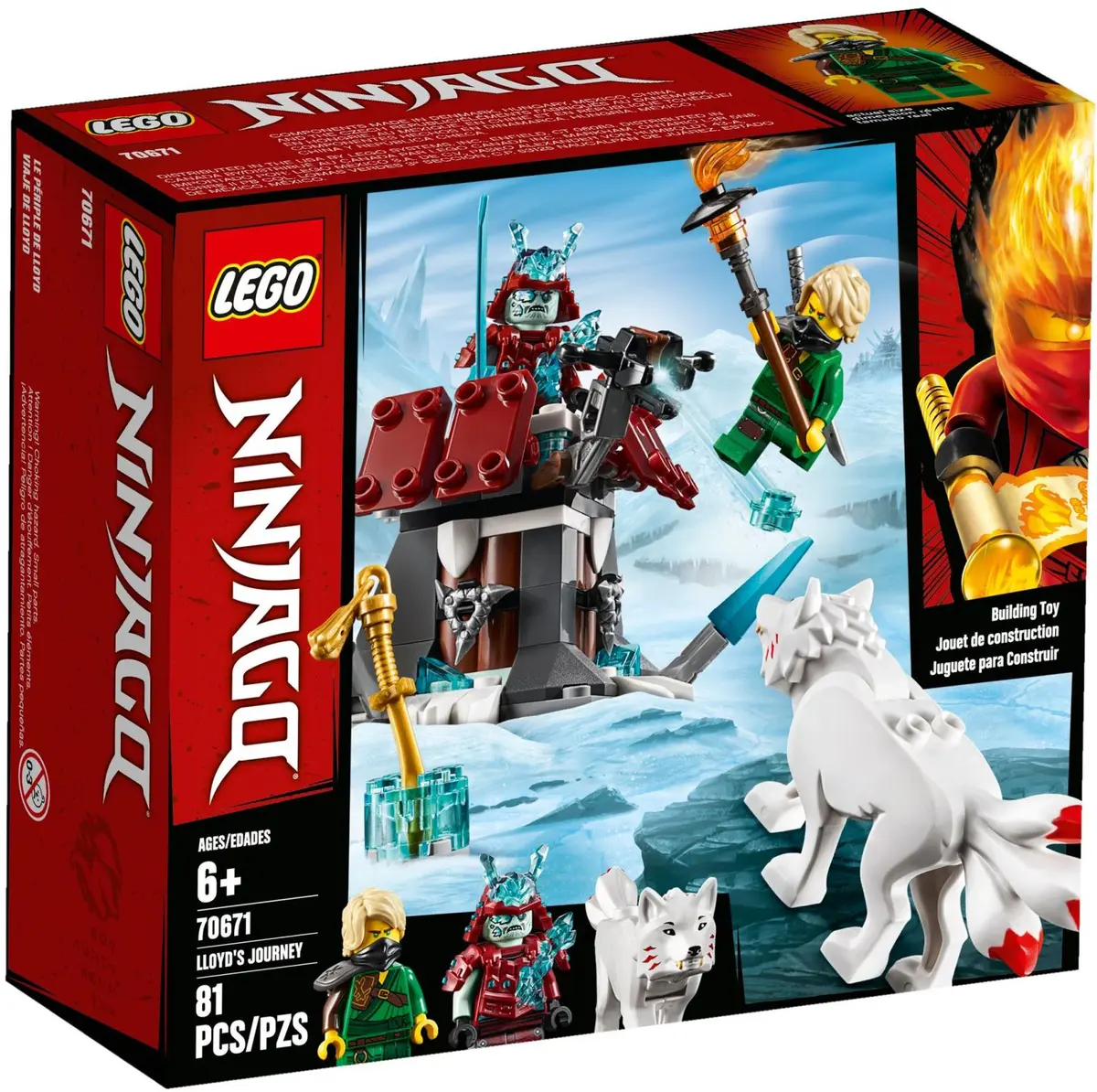 LEGO Ninjago 70671 Lloyd's Journey set, image 2