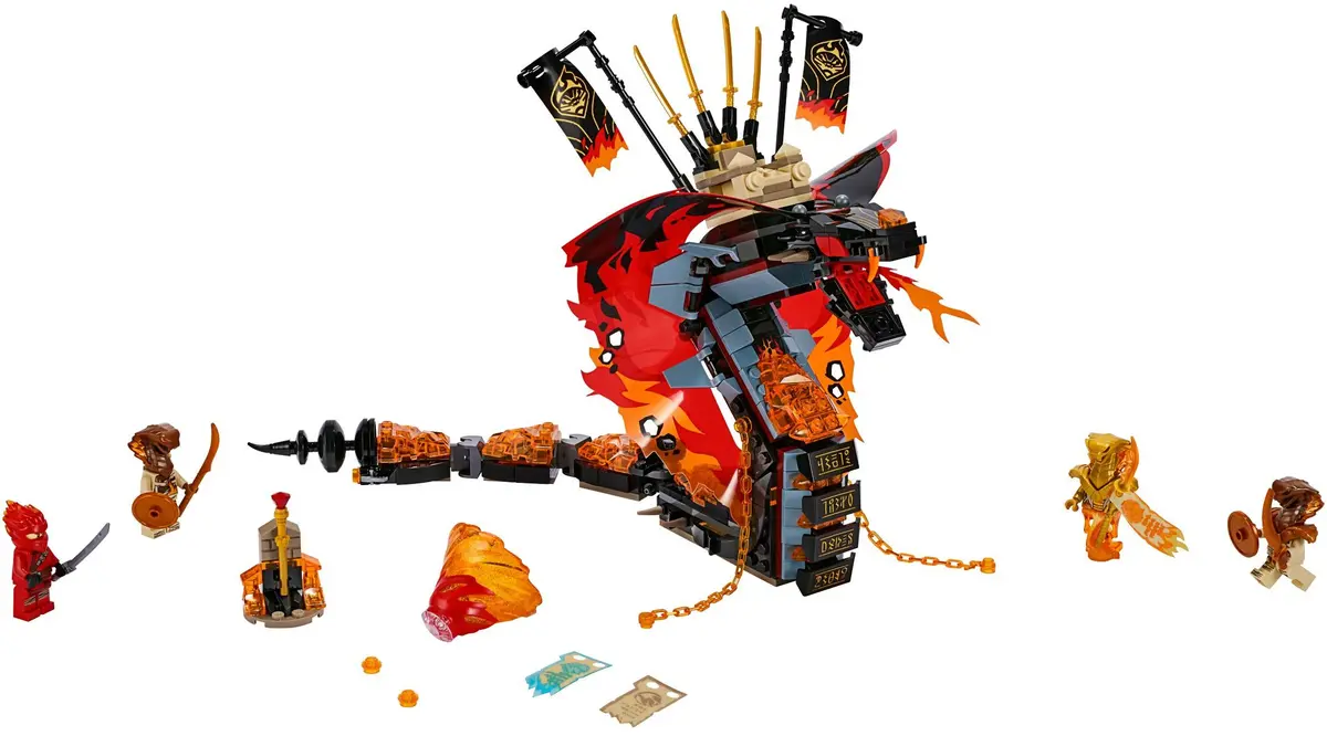 LEGO Ninjago 70674 Fire Fang set